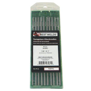 Best Welds Pure Ground Tungsten Electrodes