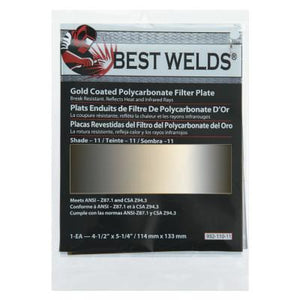 Best Welds Gold Coated Filter Plate