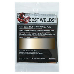 Best Welds Gold Coated Filter Plate