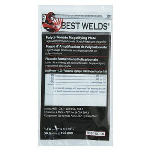 Best Welds Plastic Magnifier Plate