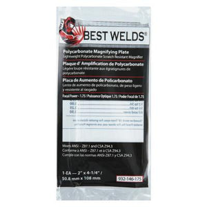 Best Welds Plastic Magnifier Plate