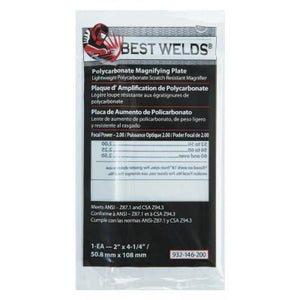 Best Welds Plastic Magnifier Plate