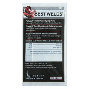 Best Welds Plastic Magnifier Plate