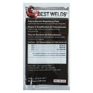 Best Welds Plastic Magnifier Plate